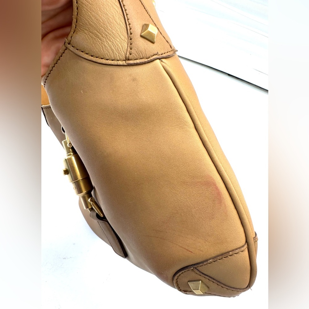 Gucci Jackie o’Hobo Neutral Leather Piston Lock Rose Gold Hardware Small Size - Picture 4 of 7